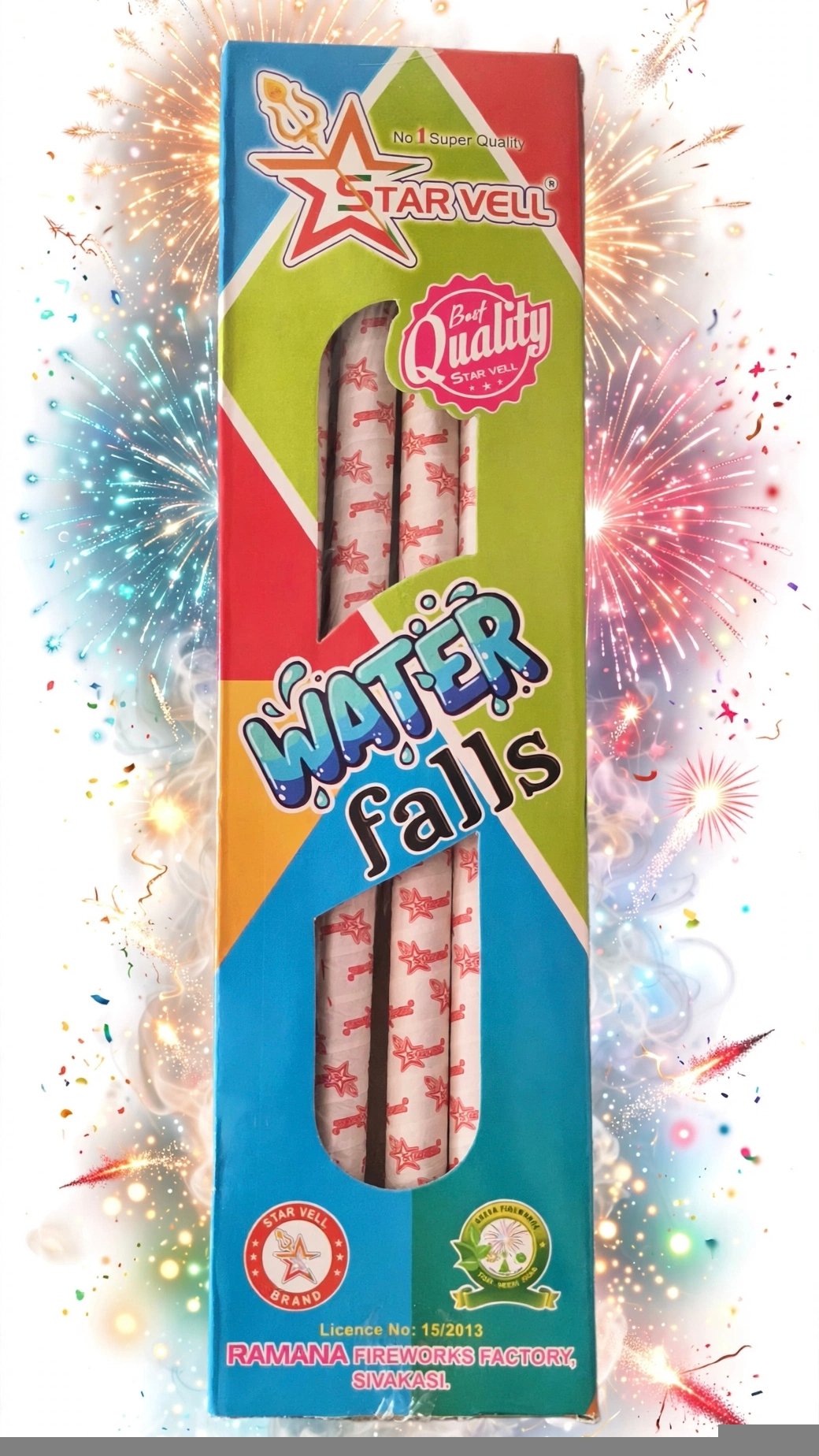 Water Falls  Pop corn pencil (5 Pcs)