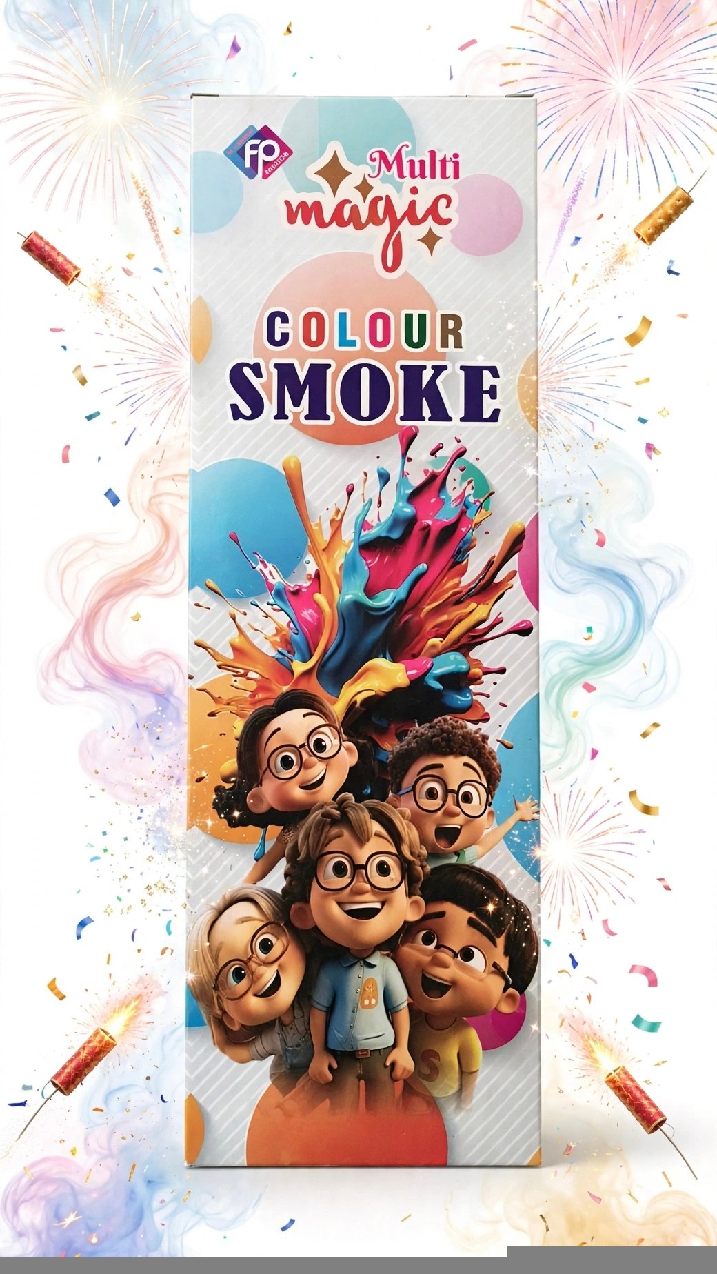 Colour smoke (3Pcs)